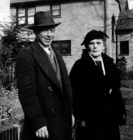 Photograph of Catherine Lyle McMullen with her son William from 1930's.